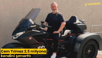Cem Yılmaz 2.5 milyon liraya kendini şımarttı