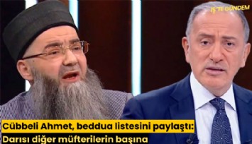 Cübbeli Ahmet, beddua listesini paylaştı: Darısı diğer müfterilerin başına