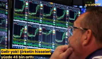 Gelir yok! Şirketin hisseleri yüzde 46 bin arttı