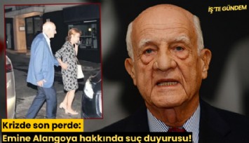 Krizde son perde: Emine Alangoya hakkında suç duyurusu!