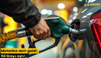 Motorine zam geldi; 50 lirayı aştı!