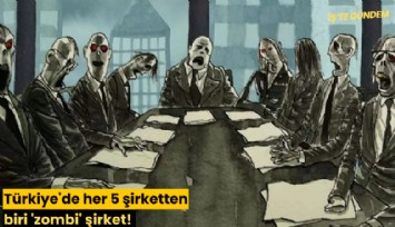 Türkiye'de her 5 şirketten biri 'zombi' şirket!