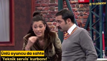 Ünlü oyuncu da sahte 'Teknik servis' kurbanı!