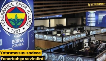 Yatırımcısını sadece Fenerbahçe sevindirdi