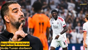 Beşiktaş'a evinde Arda Turan darbesi!