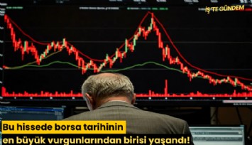 Bu hissede borsa tarihinin en büyük vurgunlarından birisi yaşandı!