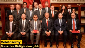 Galatasaray, Bankalar Birliği'nden çıktı