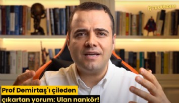 Prof Demirtaş'ı çileden çıkartan yorum: Ulan nankör!