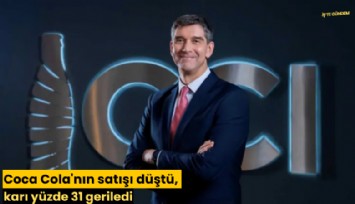 Coca Cola'nın satışı düştü, karı yüzde 31 geriledi