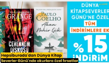 Hepsiburada'dan Dünya Kitap Severler Günü'nde okurlara özel fırsatlar