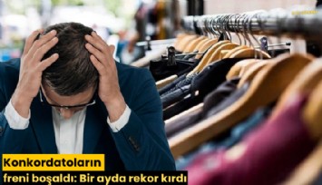 Konkordatoların freni boşaldı: Bir ayda rekor kırdı