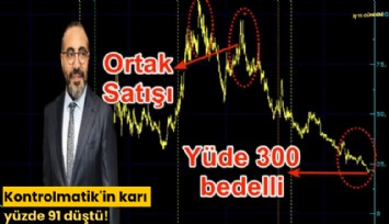 Kontrolmatik'in karı yüzde 91 düştü!