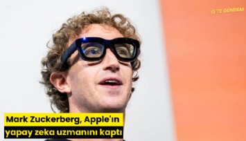 Mark Zuckerberg, Apple'ın yapay zeka uzmanını kaptı