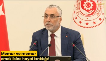 Memur ve memur emeklisine hayal kırıklığı!