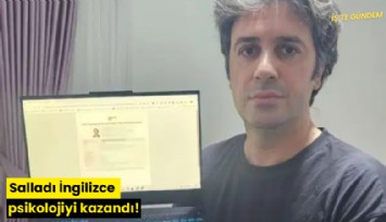 Salladı İngilizce psikolojiyi kazandı!
