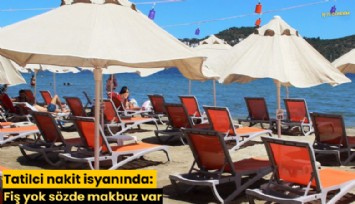 Tatilci nakit isyanında: Fiş yok sözde makbuz var