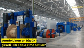 Anadolu'nun en büyük şirketi HES Kablo kime satıldı?