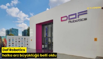 Dof Robotics halka arz büyüklüğü belli oldu