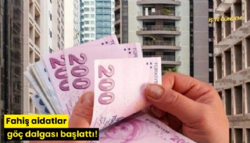 Fahiş aidatlar göç dalgası başlattı!