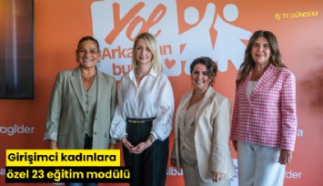Girişimci kadınlara özel 23 eğitim modülü