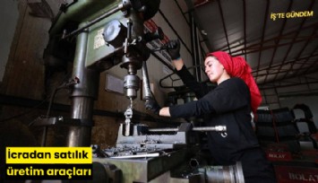 İcradan satılık üretim araçları