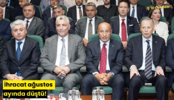 İhracat ağustos ayında düştü!