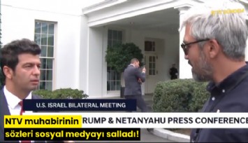 NTV muhabirinin sözleri sosyal medyayı salladı!