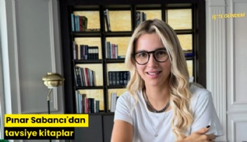 Pınar Sabancı'dan tavsiye kitaplar