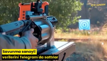 Savunma sanayii verilerini Telegram'da sattılar