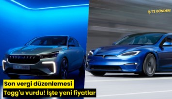 Son vergi düzenlemesi Togg'u vurdu! İşte yeni fiyatlar