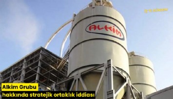 Alkim Grubu hakkında stratejik ortaklık iddiası