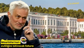 Mourinho'nun evliliğini bitirecek fatura