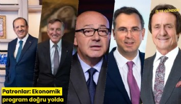 Patronlar: Ekonomik program doğru yolda