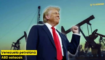 Venezuela petrolünü ABD satacak