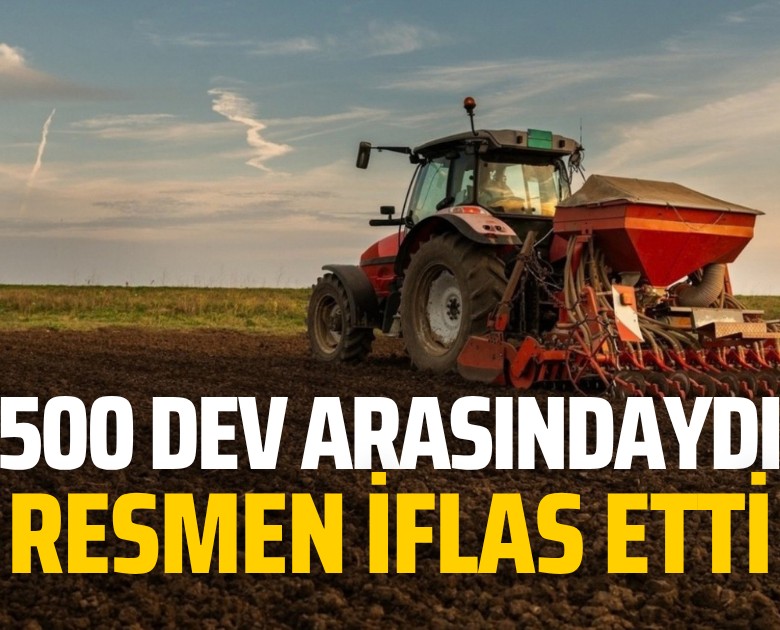 500 dev arasındaydı: Resmen iflas etti