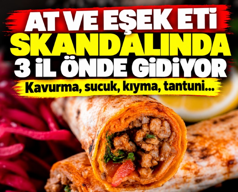 At ve eşek eti skandalında 3 il önde gidiyor: Kavurma, sucuk, kıyma, tantuni...