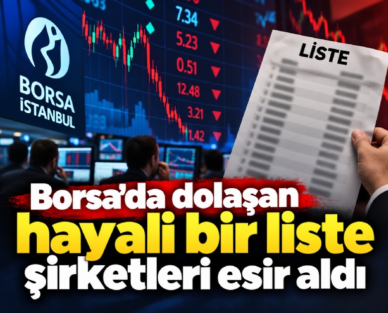 Borsa'da dolaşan hayali bir liste şirketleri esir aldı