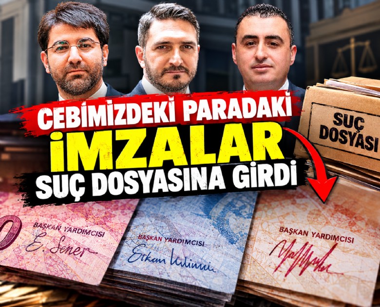 Cebimizdeki paradaki imzalar suç dosyasına girdi