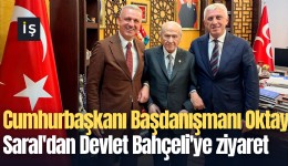 Cumhurbaşkanı Başdanışmanı Oktay Saral'dan Devlet Bahçeli'ye ziyaret