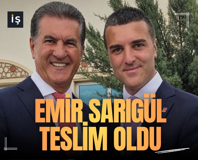 Emir Sarıgül teslim oldu