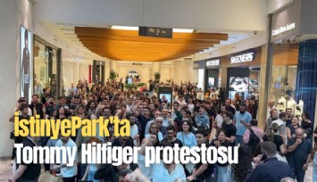 İstinyePark'ta Tommy Hilfiger protestosu