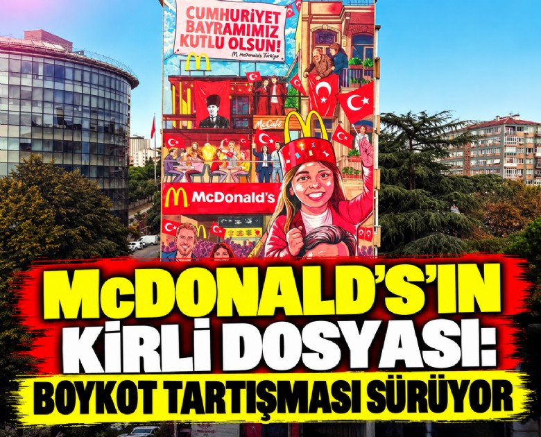 McDonald's'ın kirli dosyası: İsrail askerlerine ücretsiz yemek