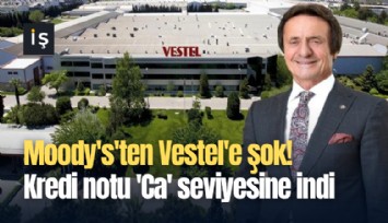 Moody's'ten Vestel'e şok! Kredi notu 'Ca' seviyesine indi