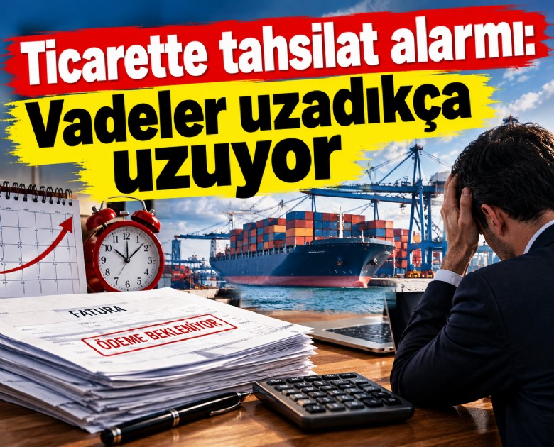 Ticarette tahsilat alarmı: Vadeler uzadıkça uzuyor