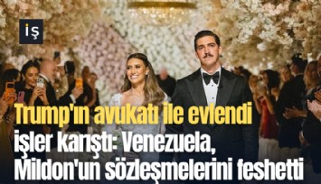 Trump'ın avukatı ile evlendi işler karıştı: Venezuela, Mildon'un sözleşmelerini feshetti