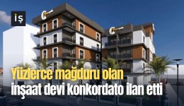 Yüzlerce mağduru olan inşaat devi konkordato ilan etti