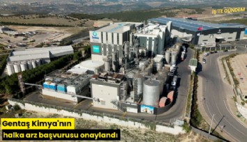 Gentaş Kimya'nın halka arz başvurusu onaylandı