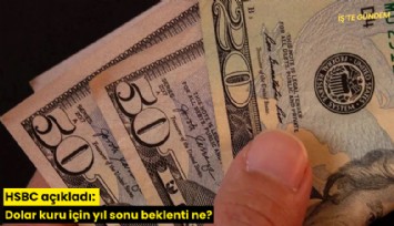 HSBC açıkladı: Dolar kuru için yıl sonu beklenti ne?