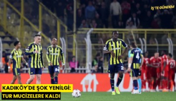 Kadıköy'de şok yenilgi: Tur mucizelere kaldı