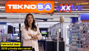 TeknoSA'dan 2025 yılında dev zarar!